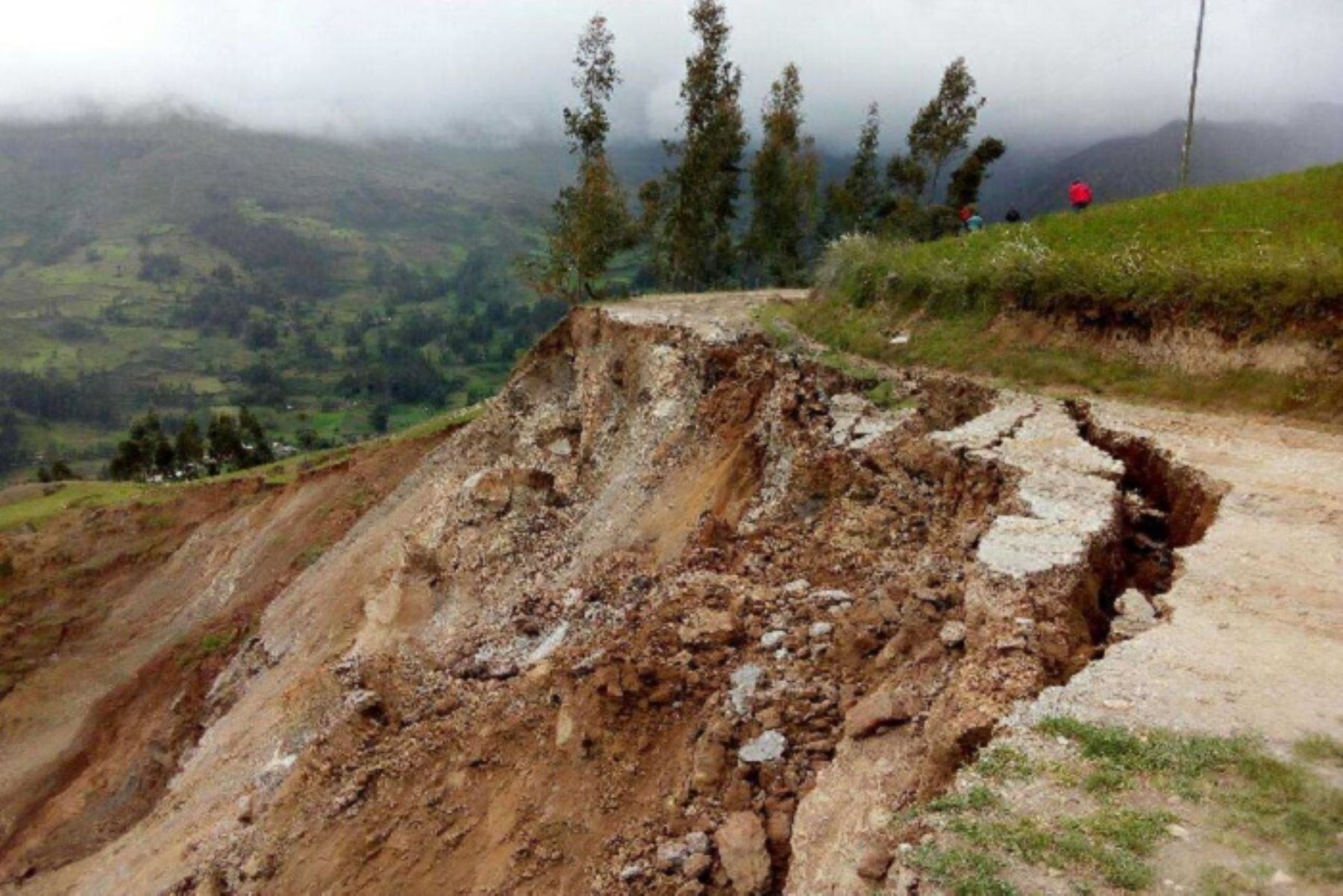 Áncash Intensas Lluvias Colapsan Carretera De Acceso A Provincia Carlos Fermín Fitzcarrald 5710