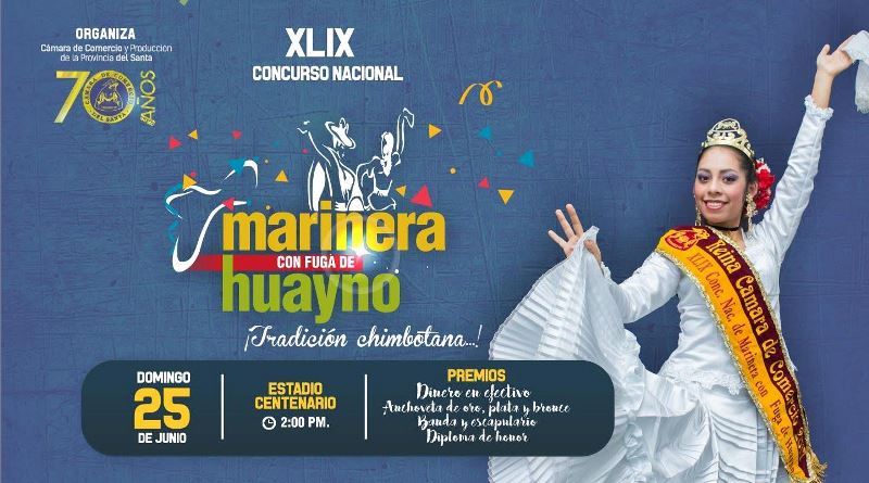 Concurso Nacional de Marinera con Fuga de Huayno se realizará ... - Diario Digital Chimbote en Línea