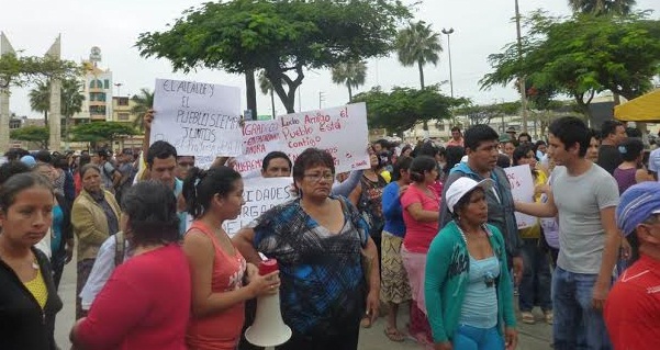 Moradores De Asentamientos Humanos De Chimbote Y Nuevo Chimbote Exigen