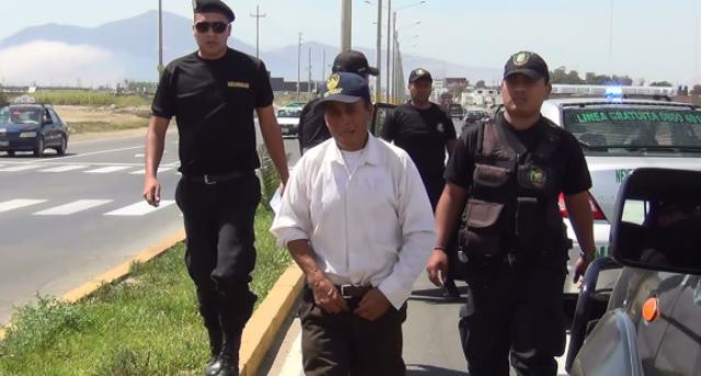 El señor Eleuterio Azañero Escobedo, logró indentificar a unos de los supuestos "marcas" que momentos antes le arrebataron S/. 1,400 que había retirado de una entidad bancaria.