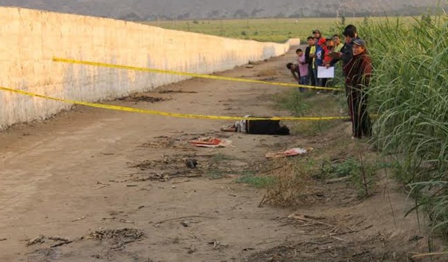 Jhonatan Ponce De La Cruz, asesinado en San Jacinto, sería hijo de un ex integrante de la banda Los Destructores. (Foto: cortesía PNP)
