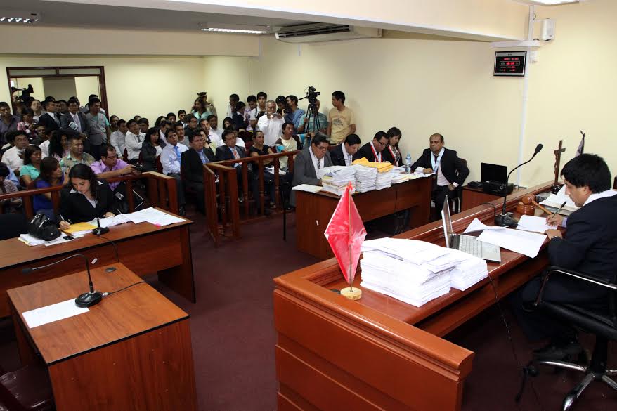 Maratónica e histórica audiencia judicial que ventila caso "Centralita"