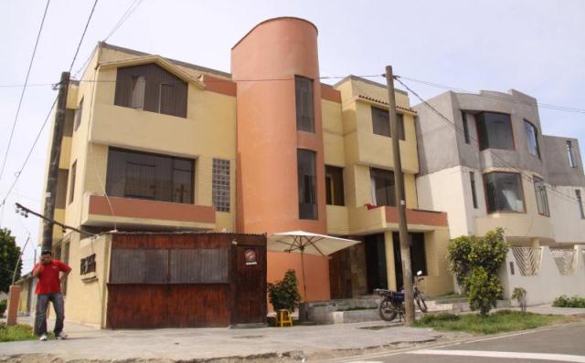 Vivienda donde funcionaba "La Centralita" en Chimbote.