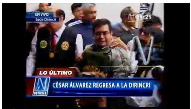 “Soy inocente, confío en Dios” es la frase repetitiva del detenido César Álvarez.