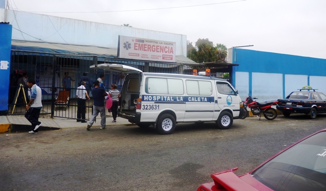 Joven fue llevado a Hospital La Caleta pero llegó cadáver.