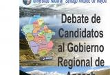 La Unasam de Huaraz realizará este 17 de septiembre un debate con candidatos al gobierno de Áncash.