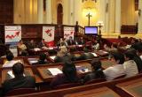 Delegados de la Asociación de Municipalidades del Perú estuvieron en el Congreso.