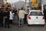 Continúa la ola de violencia y muerte en Chimbote, esta vez un taxista fue acribillado en pleno centro de Chimbote, en un aparente ajuste de cuentas.