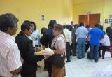 Los ciudadanos de Chimbote dejaron sus files con denuncias ante personal de la Comisión de Fiscalización del Congreso, que estuvo hoy en Chimbote.