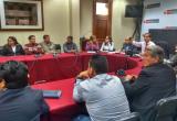 Autoridades sostendrán reunión con ministro de Agricultura para definir descolmatación de ríos.