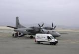 Avión antonov llegó al aeropuerto Chimbote para traslado de detenidos a Lima.