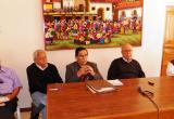 Comisión Pro Construcción del Hospital IV de EsSalud en conferencia de prensa.