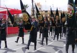 Con gallardía y rigurosamente uniformadas, las efectivas femeninas de la Policía Nacional acapararon el aplauso de los chimbotanos.
