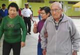 Don José Beltran, el elector más longevo de Chimbote y Ancash. (Foto Lindberg Cruzado)
