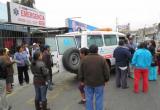 Los moradores evacuaron de emergencia a “Jochi” al Hospital La Caleta.