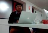 Martín Miñano Mejía, estudiante de la UNS. Foto cortesía
