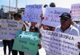 Protestas de familiares implicados en caso "Centralita" fue en plaza central de Chimbote.