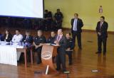 Fiscal de la Nación, José Peláez Bardales, en audiencia pública en Chimbote.