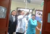 En el hospital La Caleta fue inaugurada hoy la nueva sala de Neonatología con equipos de última generación.