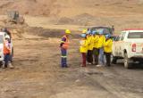 La Policía Ecológica y la Fiscalía de Lima inspeccionaron los exteriores de la empresa Siderperú.