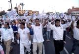 Esta tarde se realizó caravana de candidatos de Somos Perú.