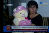 Luis "Luisa" Revilla es el primer regidor tránsgénero del país, fue electo en el distrito de la Esperanza en Trujillo.