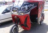 Esta es la mototaxi que dos delincuentes utilizaron en su intento de asalta a una madre de familia.