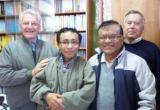 Nuevo director de Mar Adentro y miembros de la Delegación Diocesana de Medios de Comunicación Social.