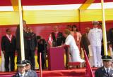 Juramentación de Victoria Espinoza estuvo a cargo del primer regidor de la nueva gestión, Julio Cortez.