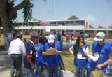 Voluntarios de Transparencia en acción el pasado 5 de octubre.