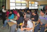 Talleres con estudiantes en el Instituto Pedagógico.