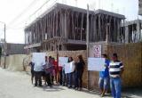 Obras de postas médicas inconclusas en Chimbote.