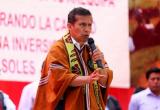 "Voy a visitar Áncash cuanto antes con el gabinete ministerial para poner orden", dijo hoy el presidente Humala. (Foto Andina)