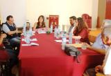 Alcaldesa sostuvo reunión con representantes de Chinecas para ver avances de gestiones. Foto: cortesía MPS