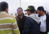 Secretario de los pescadores artesanales, Joaquín Cruz, fue impedido de llegar hasta el presidente Humala.