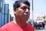 Elvis Pereda Luna, secretaron del Sutramun de Nuevo Chimbote.