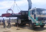 Sedachimbote instala "Draga" para limpieza de laguna de oxidación de distrito sureño.