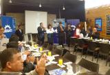 Presidente del Consejo Directivo de SENATI Áncash, Carlos Morales Pizarro, dirigió desayuno empresarial.