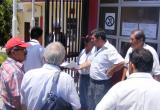 Caredrático Sixto Díaz llegó hasta el Modulo de Justicia en Nuevo Chimbote.
