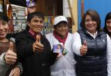La candidata Tania Ruiz, visitó los diferentes mercados de Chimbote.(Foto: Prensa Alianza para el Progreso)