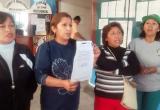 Trabajadoras sólo exigen que se les cancele sus sueldos atrasados.
