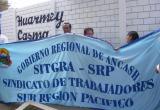 Al parecer el jueves 2 de octubre se cancelaría los pagos adeudados a los trabajadores subregionales.