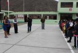 Dra. Tania Ruiz Gómez hace llegar donativo a colegio en Casma a nombre de UCV Chimbote.