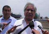 El viceministro de Políticas Agrarias, César Sotomayor Calderón, estuvo hoy en Chimbote.