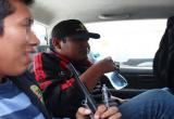 El vigilante del local de la Caja Trujillo, Kevin Yaguana Ramírez, está seriamente implicado en el robo millonario. Este sujeto ya fue trasladado al penal.