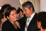 Cristina Olivero Comesaña dijo que en Casma todos sabían que Rommel Meza había presuntamente mandado a matar a su exesposo y padre de sus hijos.