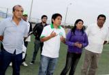 Candidato Walter Soto y su equipo de aspirantes a regidores de Nuevo Chimbote.
