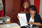 La vida de la gobernadora de Chimbote, Yolanda Lara, corre peligro. Anoche un sujeto bajó de una camioneta y con una pistola la amenazó. (Fotos Chimbotenlinea.com)