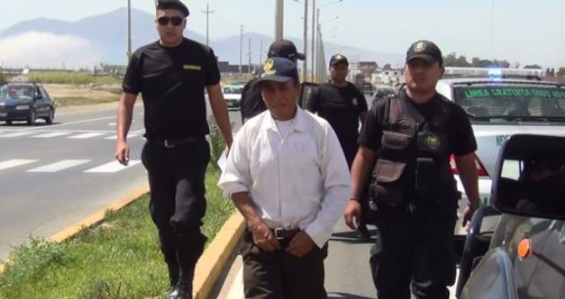 El señor Eleuterio Azañero Escobedo, logró indentificar a unos de los supuestos "marcas" que momentos antes le arrebataron S/. 1,400 que había retirado de una entidad bancaria.