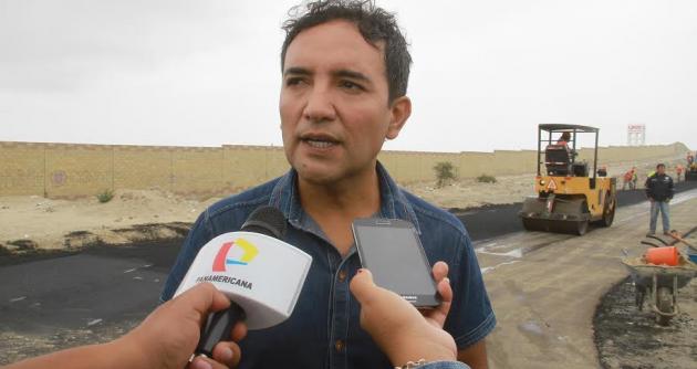 Alcalde de Nuevo Chimbote, Valentín Fernandez.